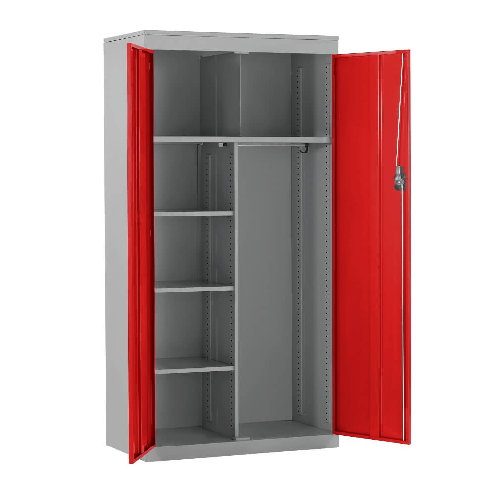 Janitors Cupboard with Silver Body
