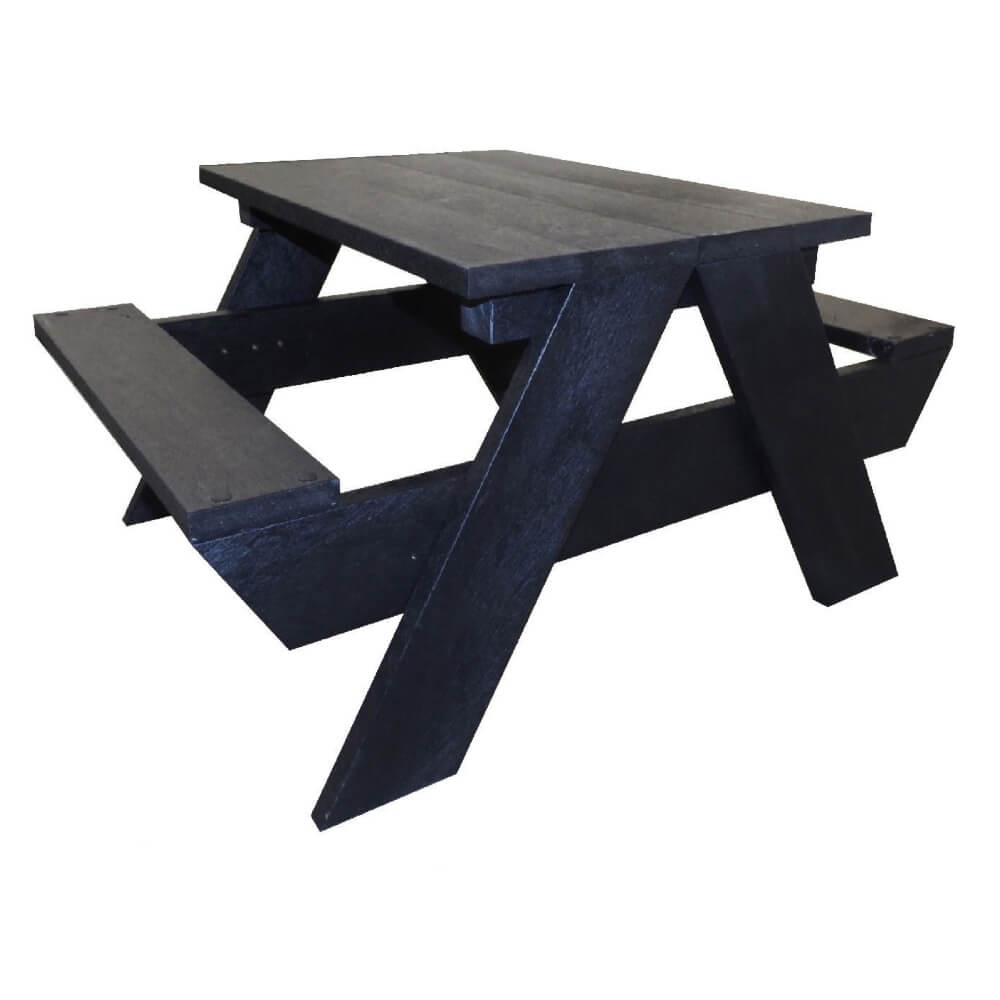 100% Recycled Plastic Junior A-Frame Picnic Bench