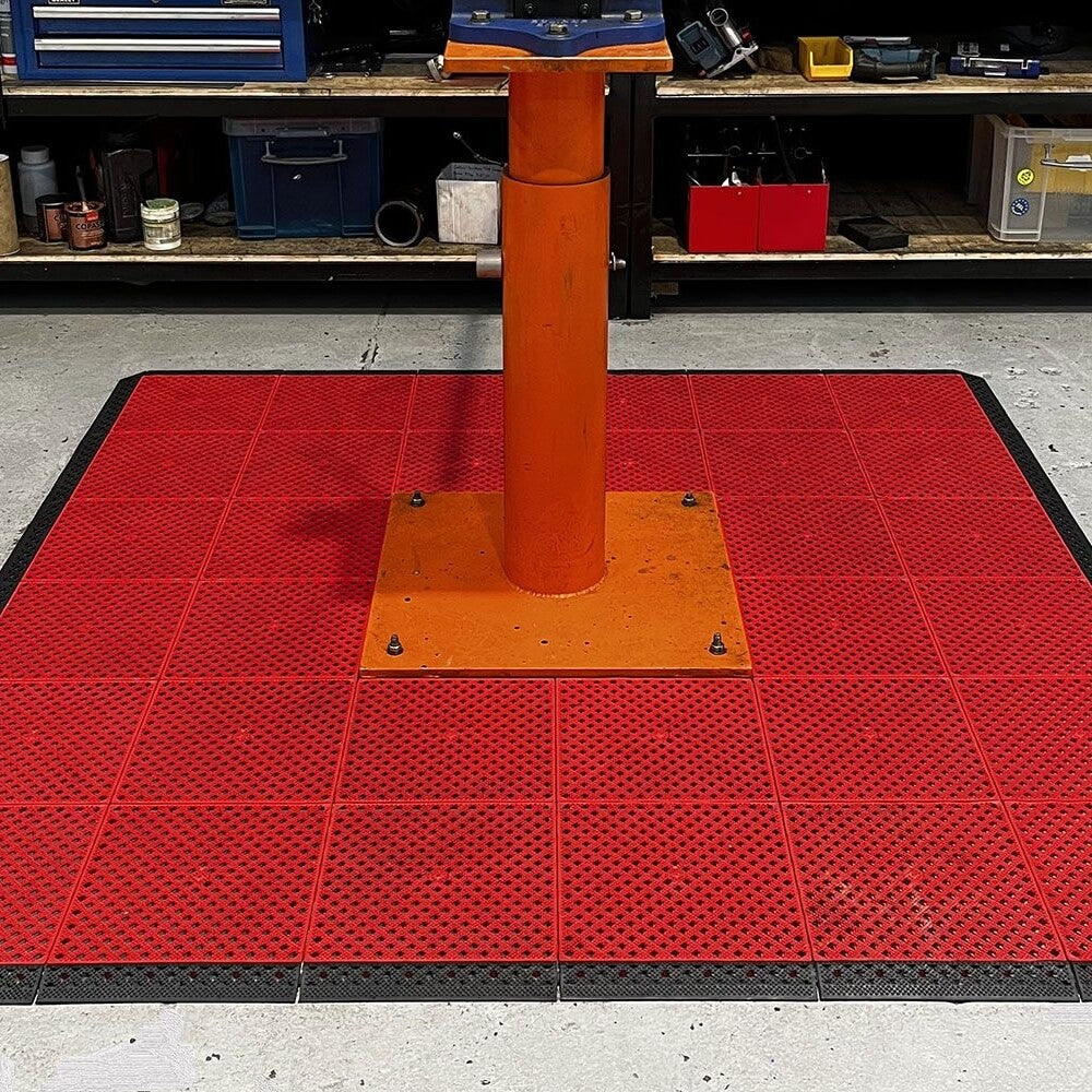 Kumfi Tile PVC - Red