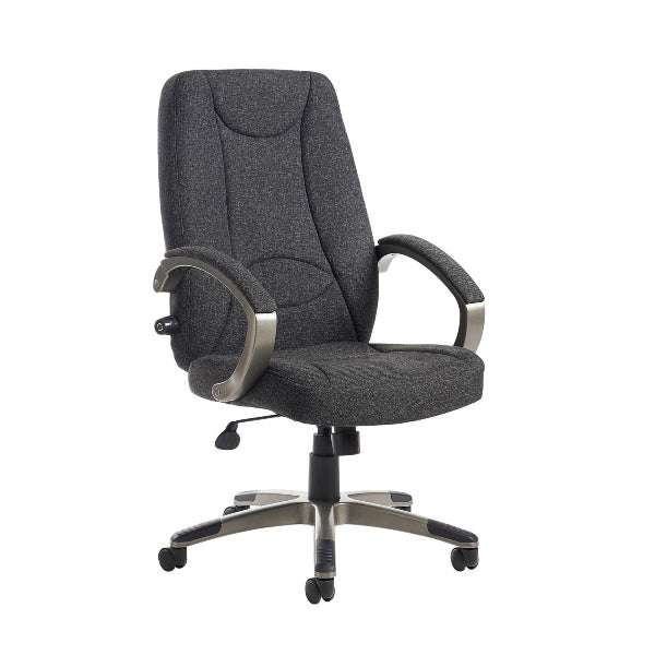 Lucca High Back Fabric Managers Chair