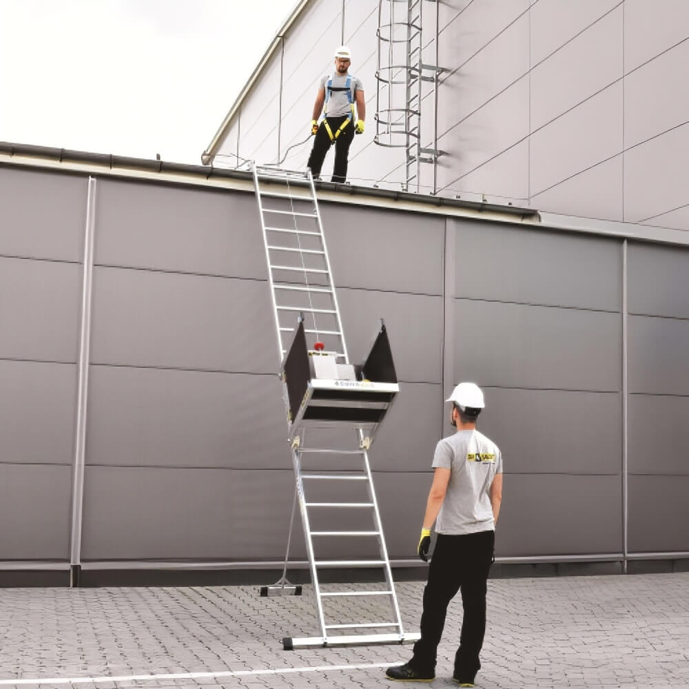 Ladder Hoist with Transport Trolley