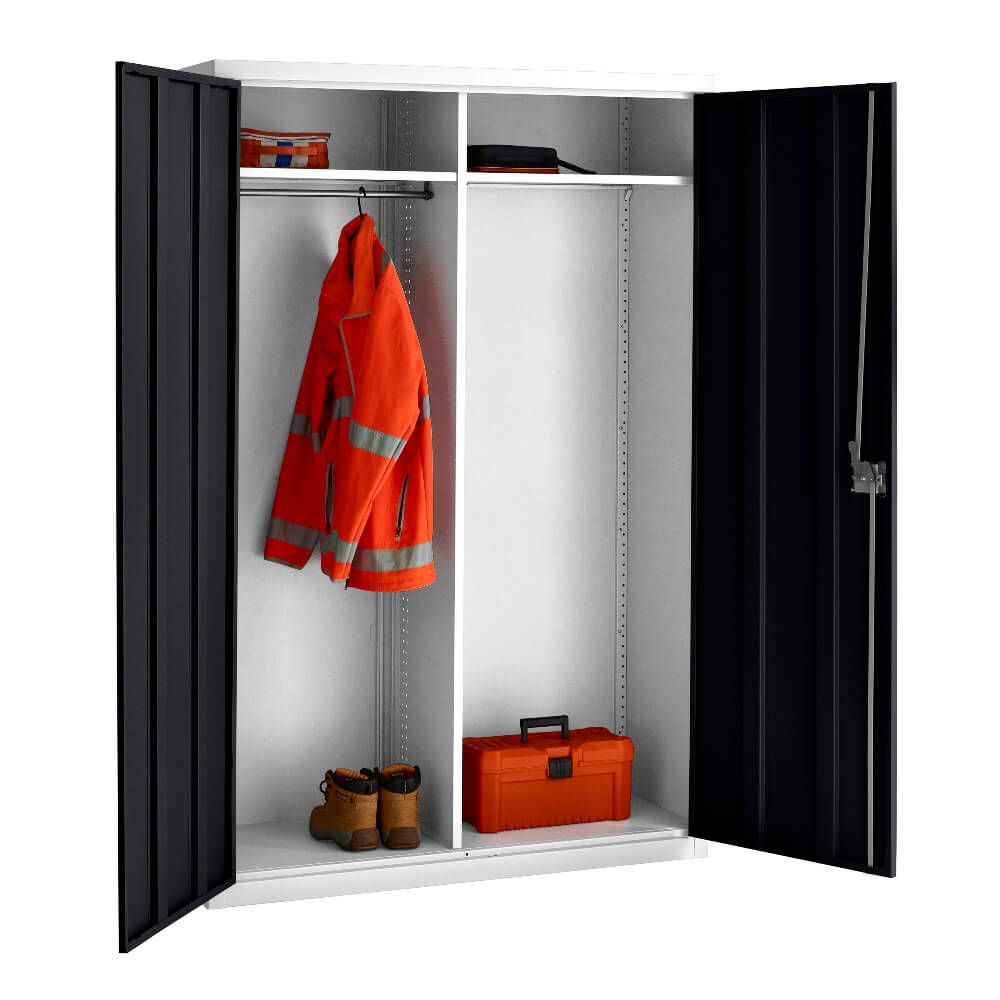 Large Volume Cupboard with White Body