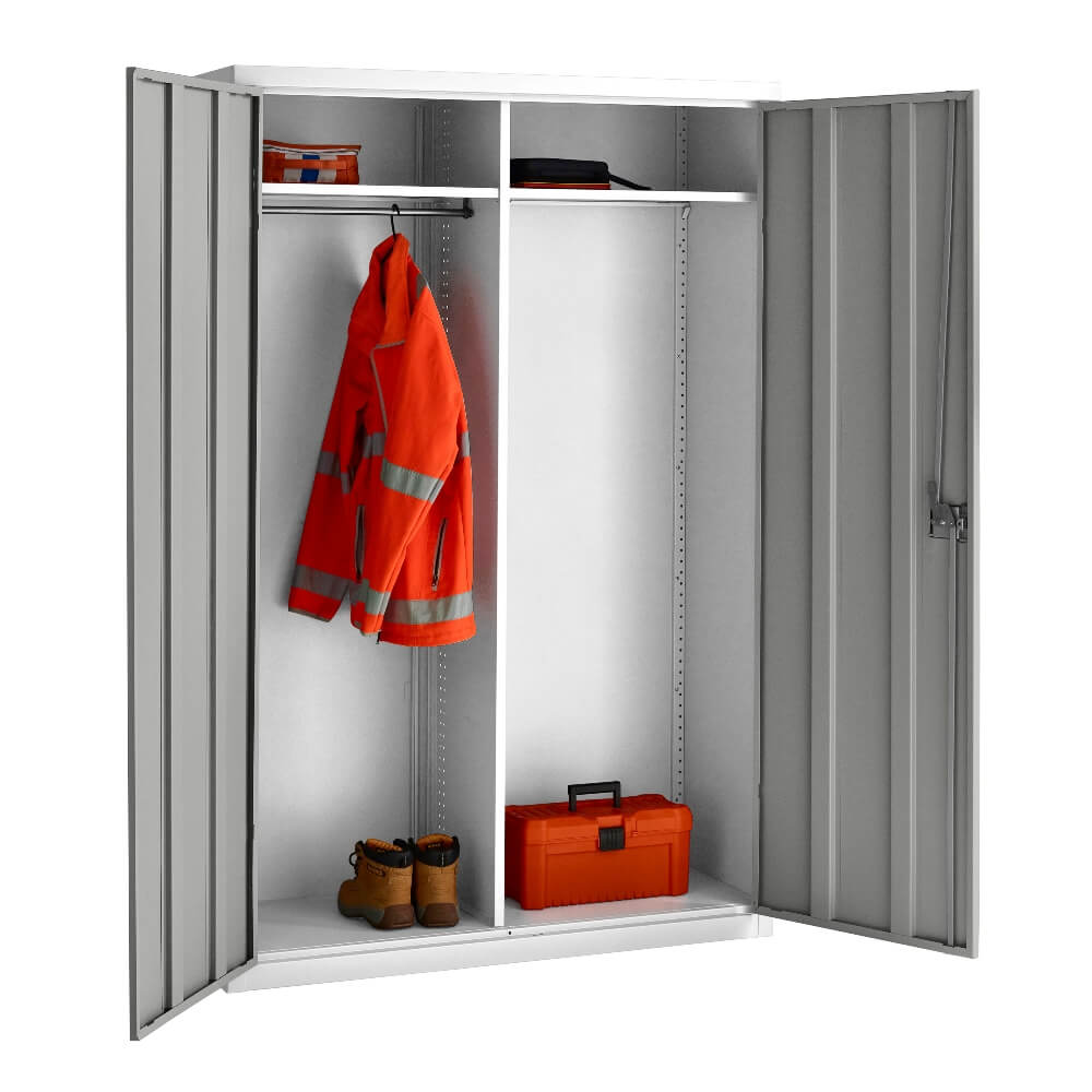 Large Volume Cupboard with White Body