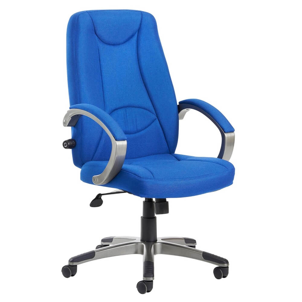 Lucca High Back Fabric Managers Chair