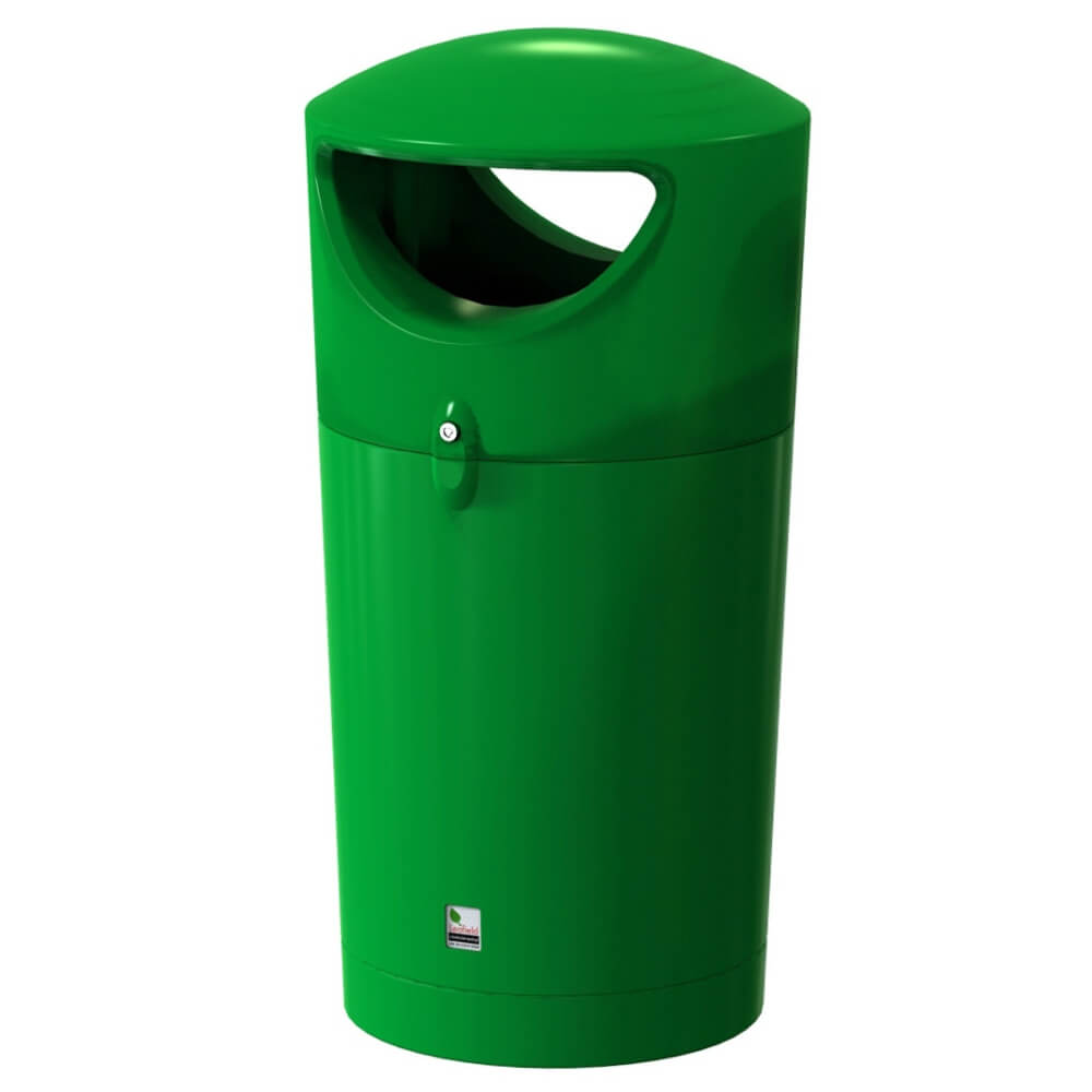 Metro Hooded Litter Bin