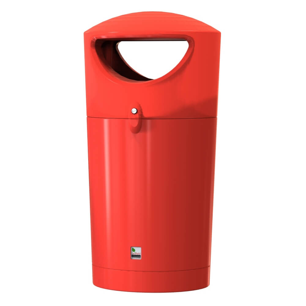 Metro Hooded Litter Bin