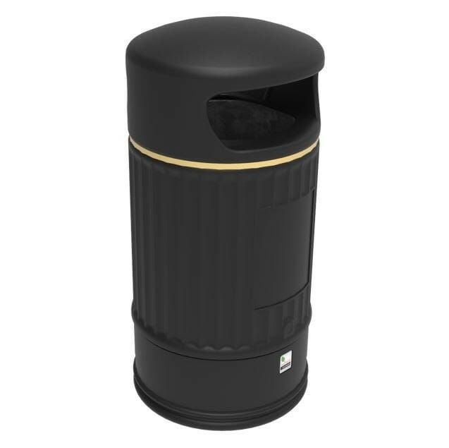 Mini Classic Litter Bin - Black