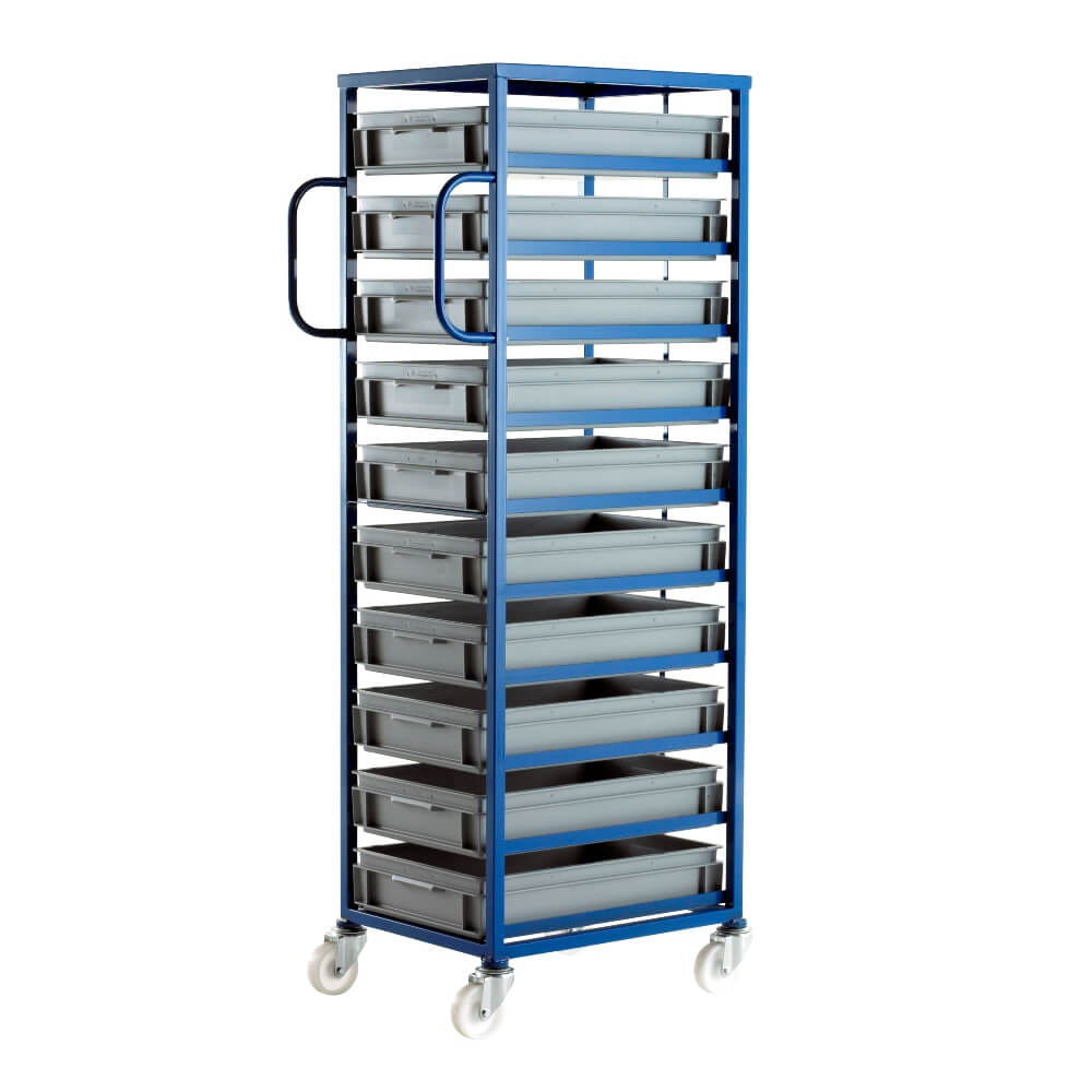 Mobile Tray Racks - Tray Size: 120 x 400 x 600mm