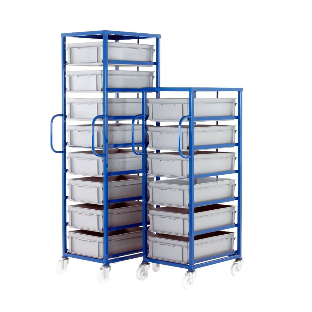 Mobile Tray Racks - Tray Size: 170 x 400 x 600mm