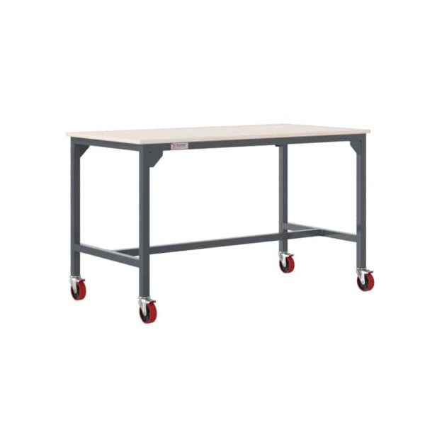 Modular Mobile Workbench with MDF Top