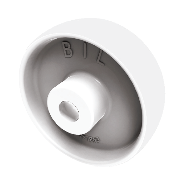 Nylon 200mm Plain Bearing Wheel 750kg Load