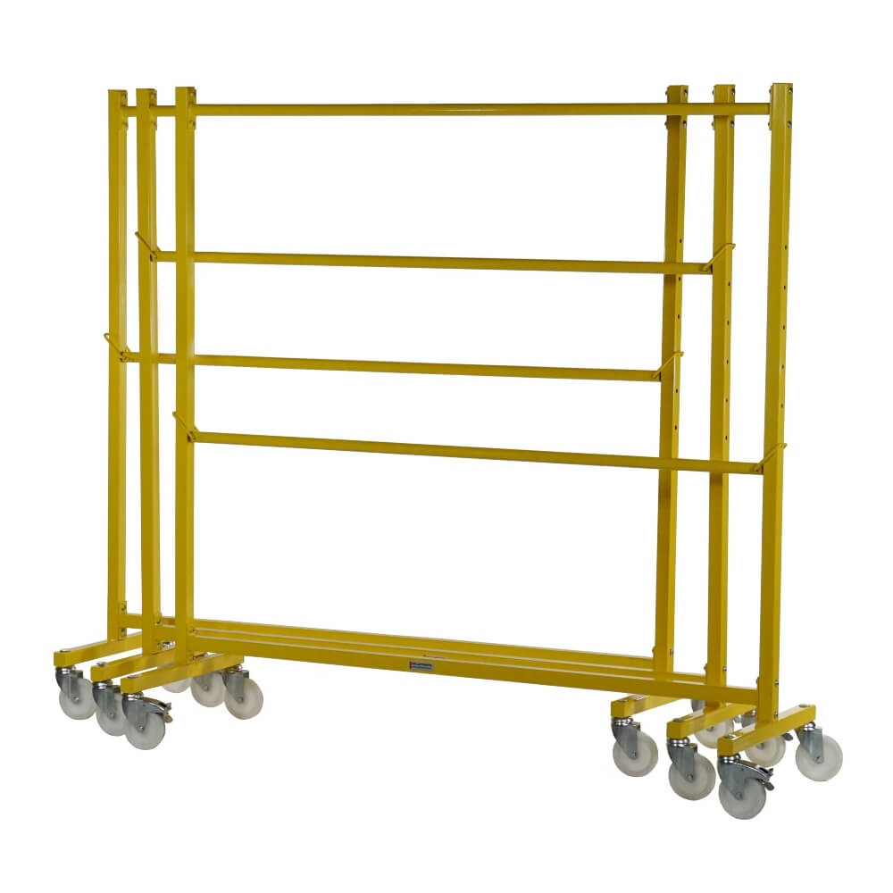 Nestable Mobile Garment Rail - Yellow