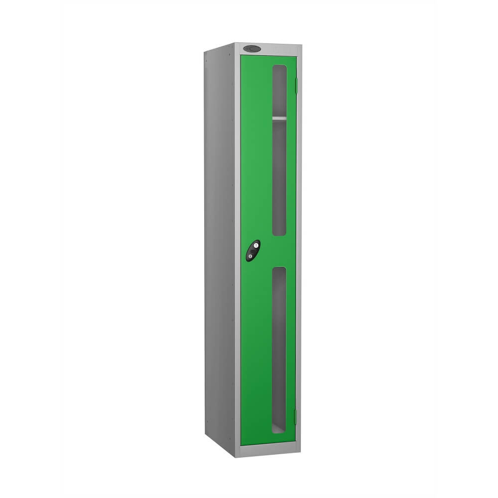 One Compartment Anti Theft Locker With Vision Strip - Nest Of 1