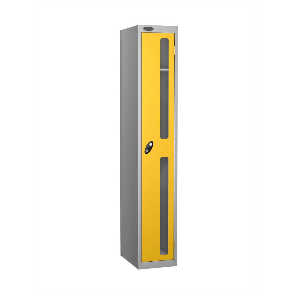 One Compartment Anti Theft Locker With Vision Strip - Nest Of 1