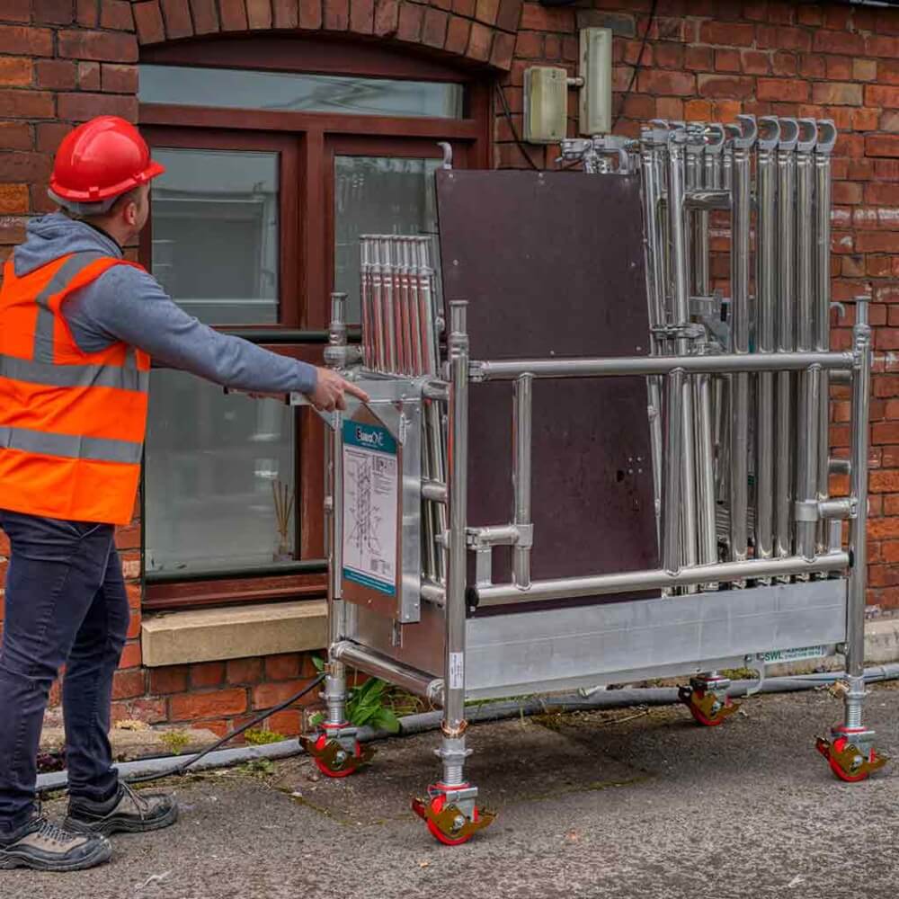 One-Man Scaffold Tower