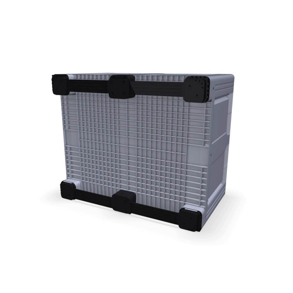 610 Litre Pallet Box with Solid Sides