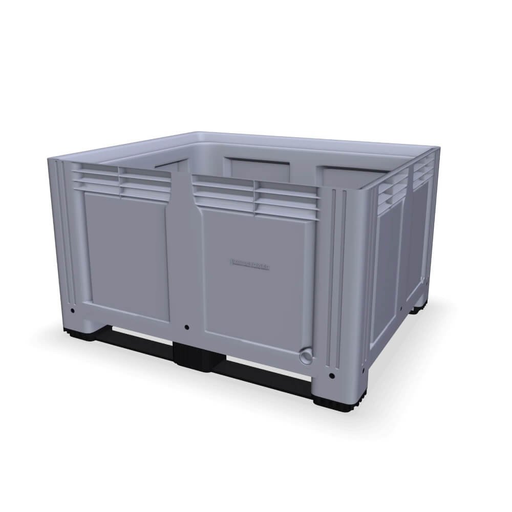 610 Litre Pallet Box with Solid Sides