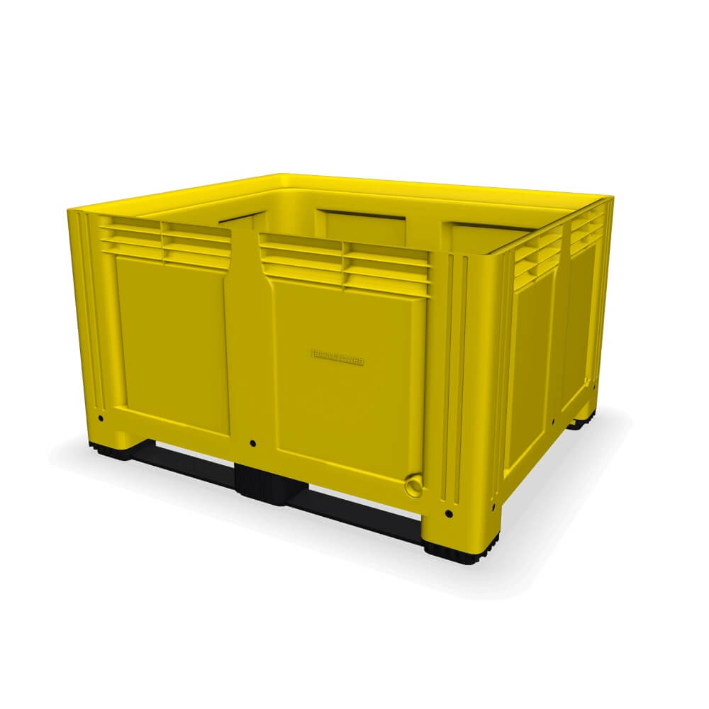 610 Litre Pallet Box with Solid Sides