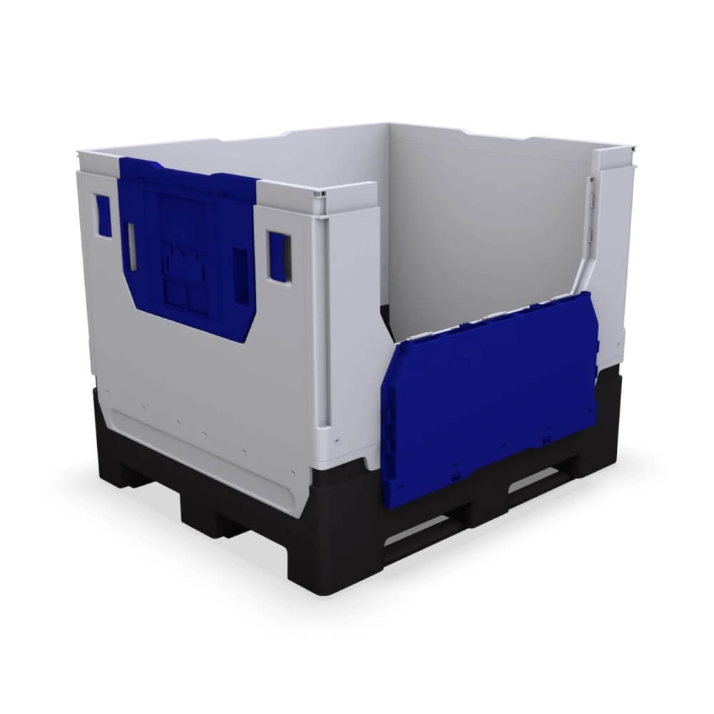 840 Litre Premium Collapsible Plastic Pallet Box