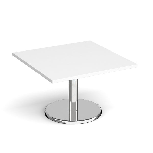 Pisa Square Coffee Table with Chrome Base