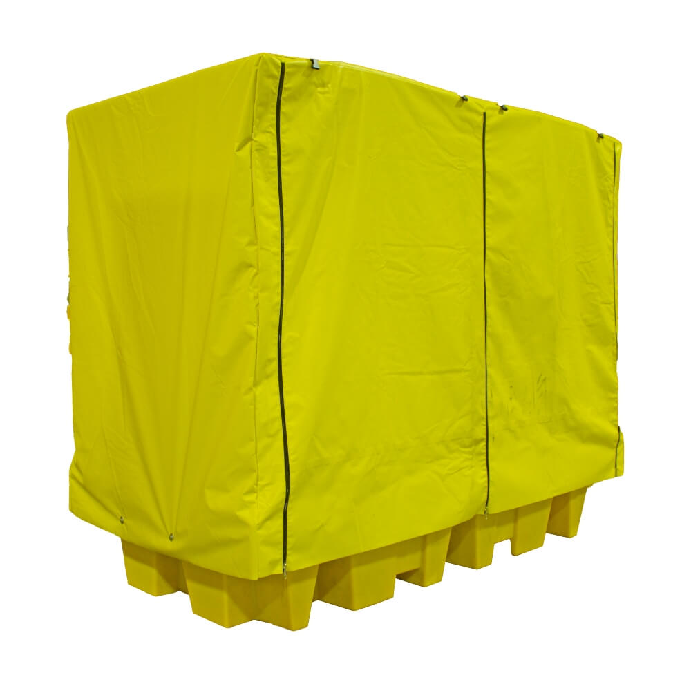PVC Covered Spill Pallet for 2 IBC
