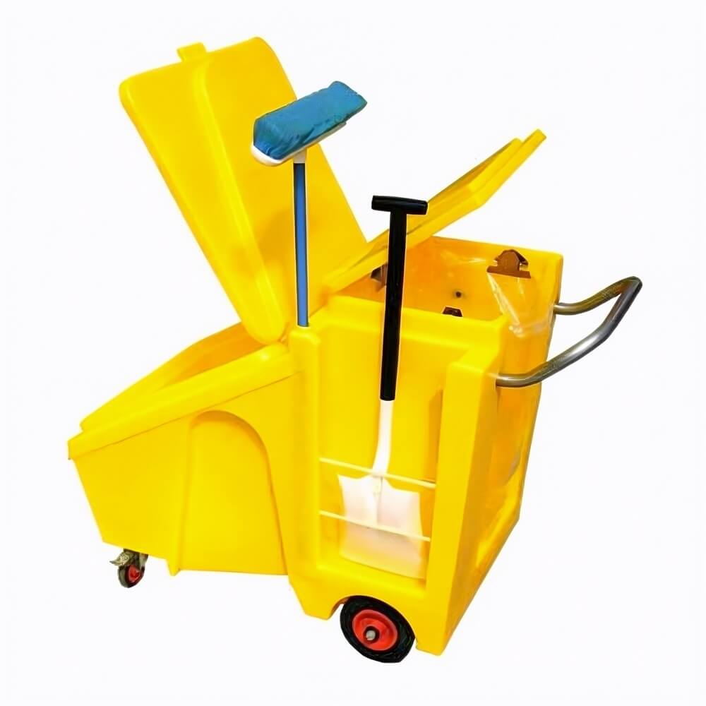 Poly Clean-Up Cart