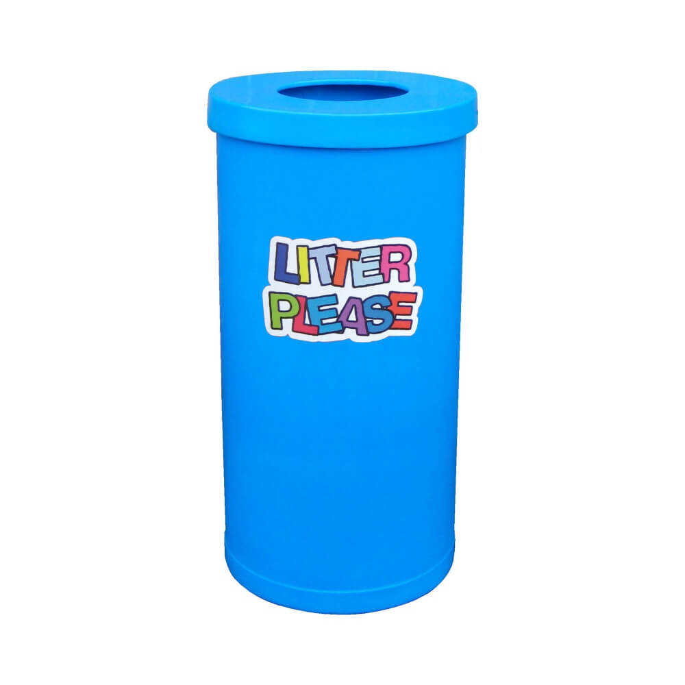 Popular Litter Bin with Litter Please Graphics