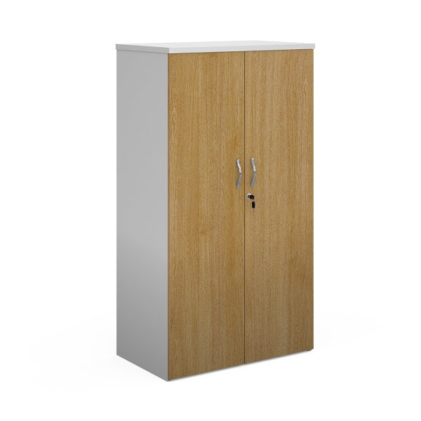 Duo Double Door Cupboard with 3 Shelves