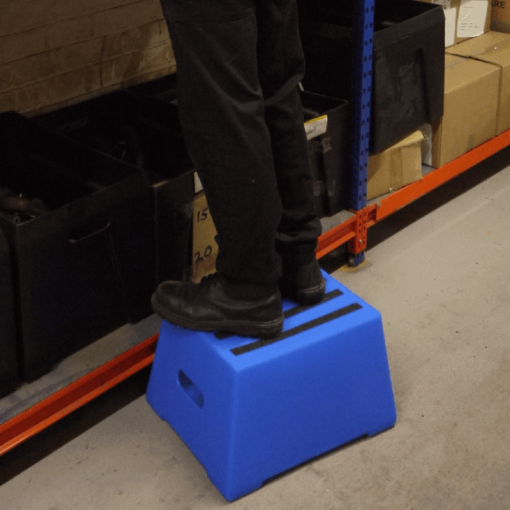 Heavy Duty Plastic Safety Steps 1 Tread