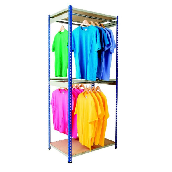 Rivet Garment Racking Double Rail