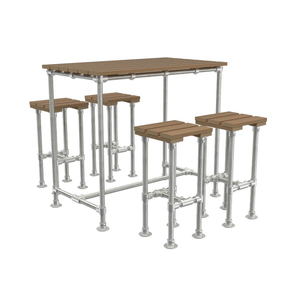 SCAFFOLD Outdoor Poseur Stool Set