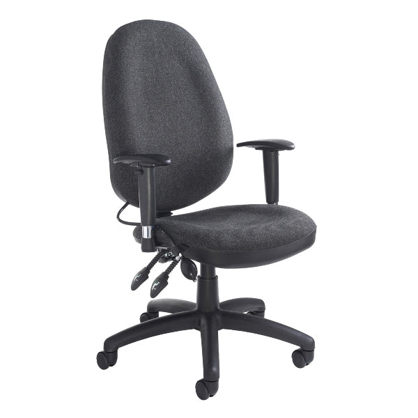 Sofia Adjustable Lumbar Fabric Operators Chair