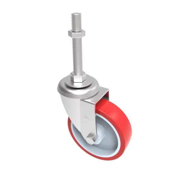 Polyurethane Swivel Castor 125mm 300kg Load