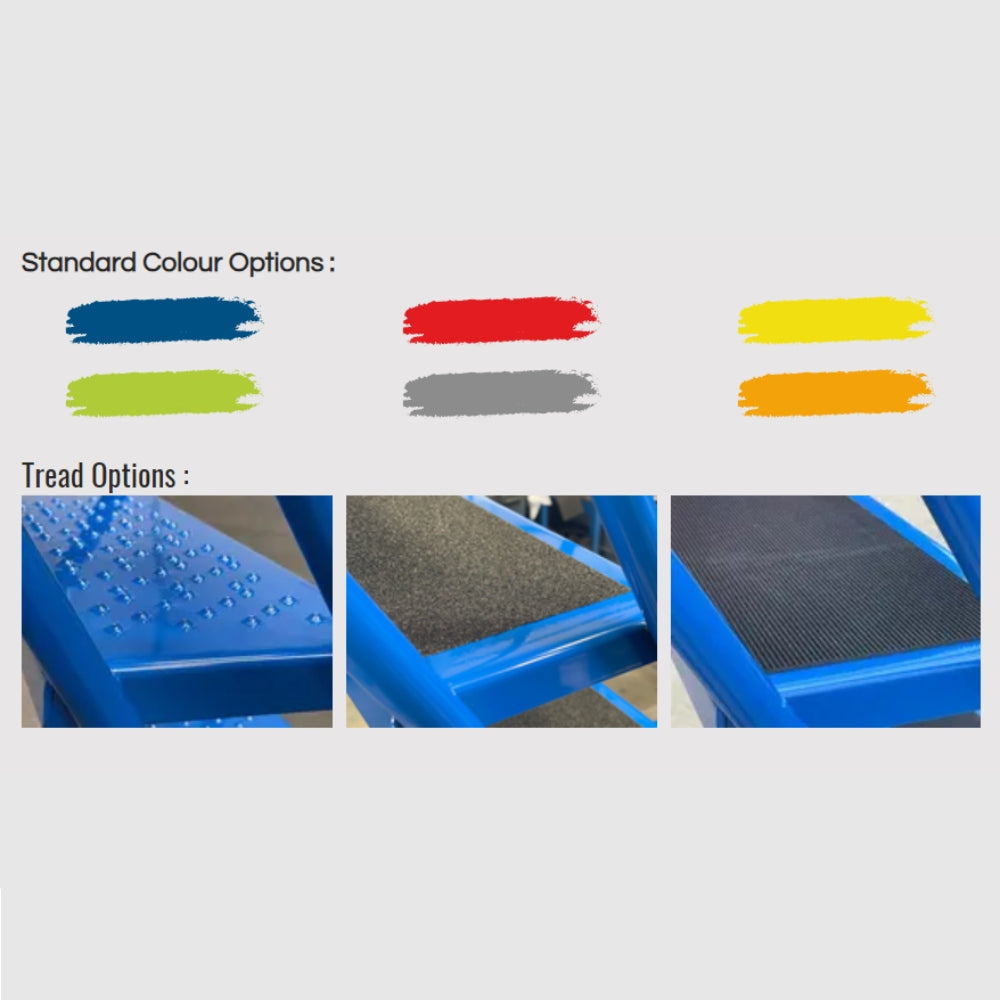 KHD Heavy Duty Industrial Mobile Safety Step