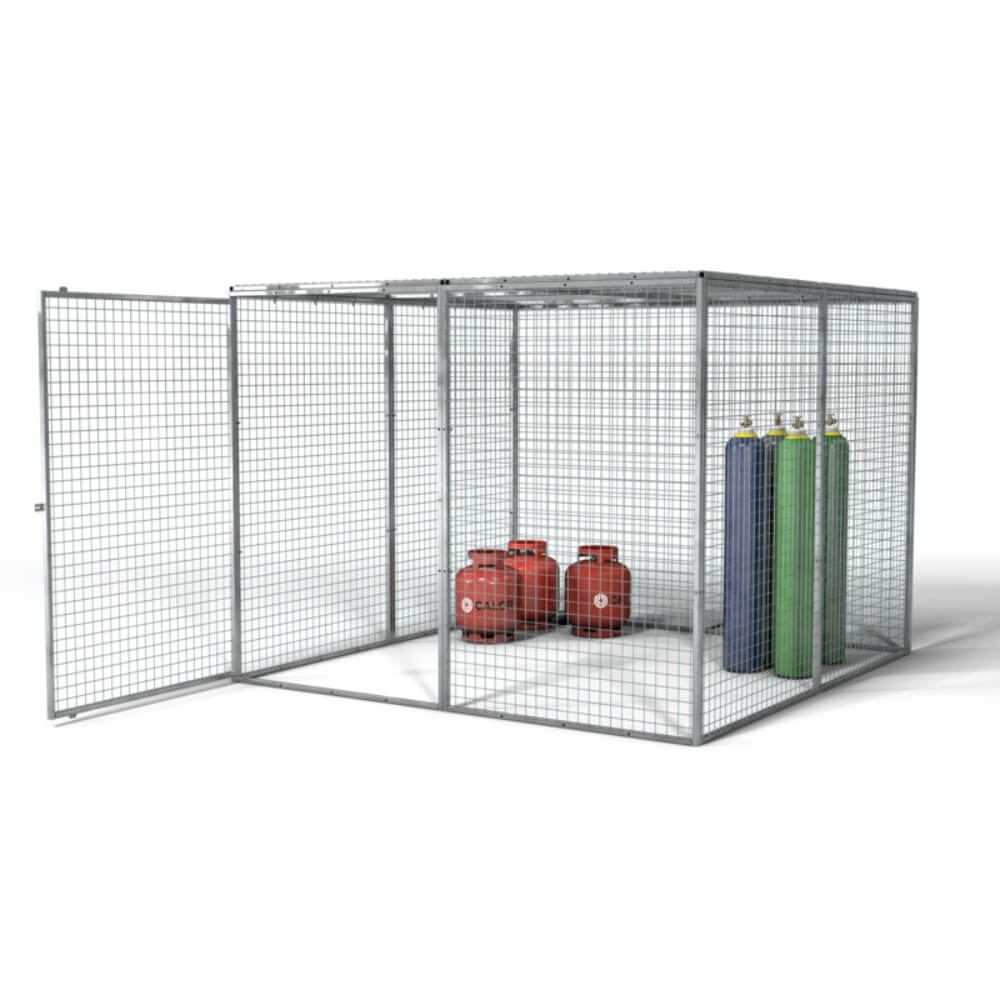 Security Cage - 2412 x 2466 x 1831mm (WxDxH)