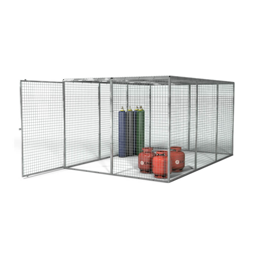 Security Cage - 2412 x 3666 x 1831mm (WxDxH)