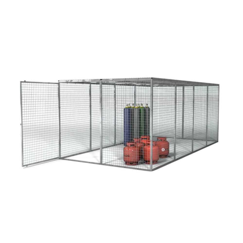 Security Cage - 2412 x 4866 x 1831mm (WxDxH)