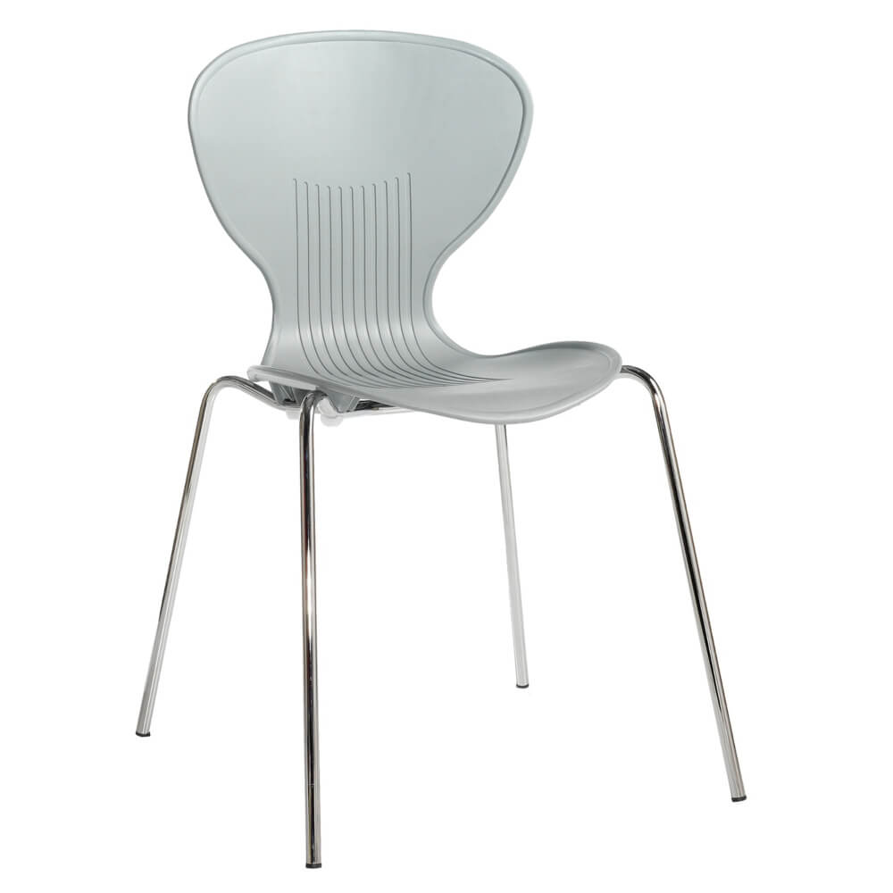 Sienna Chair with Chrome Legs (Pack of 4)