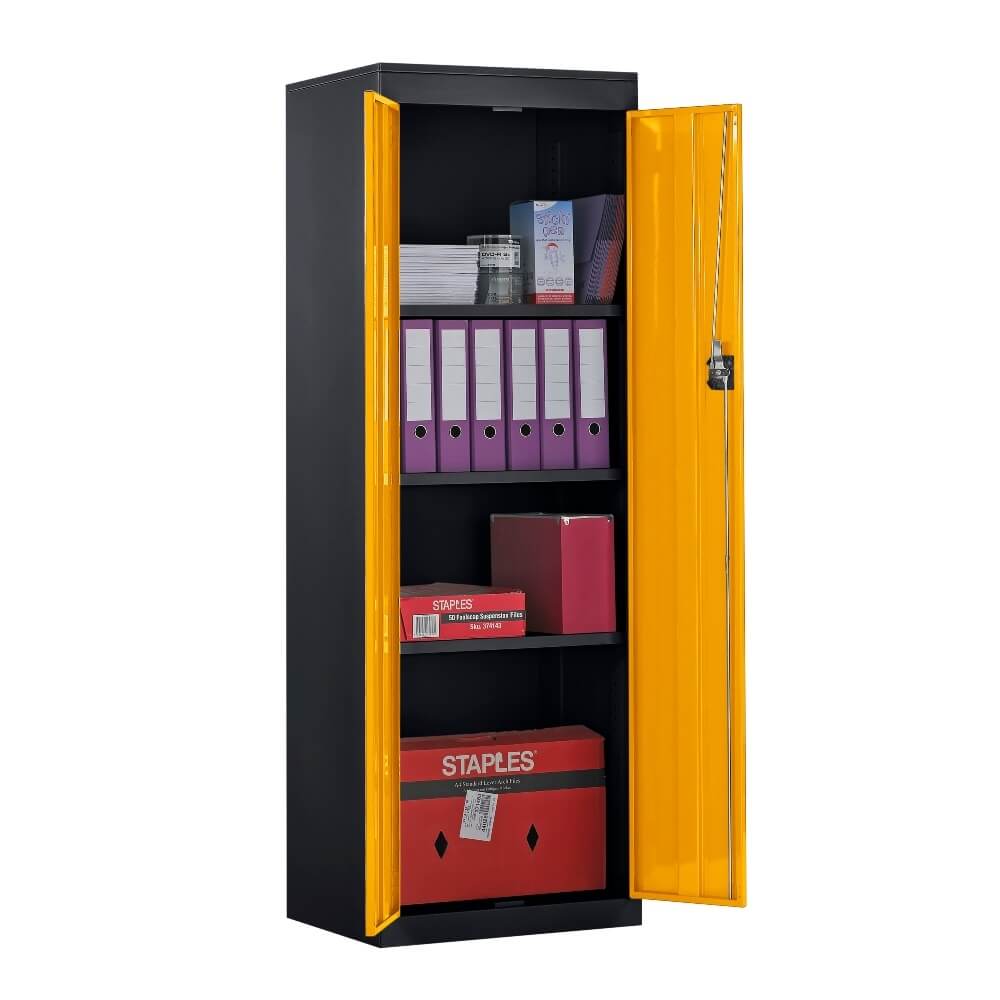 Slimline Cupboard with Black Body