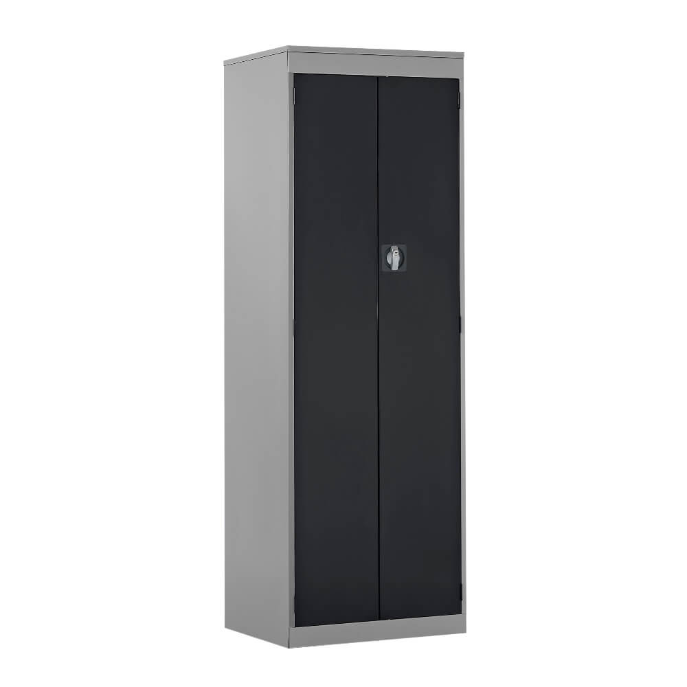Slimline Cupboard with Silver Body