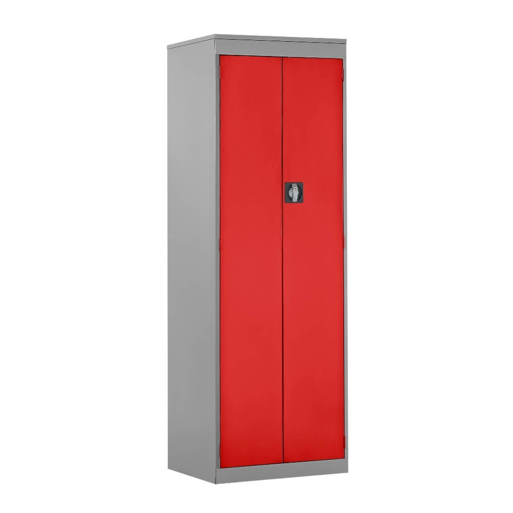 Slimline Cupboard with Silver Body