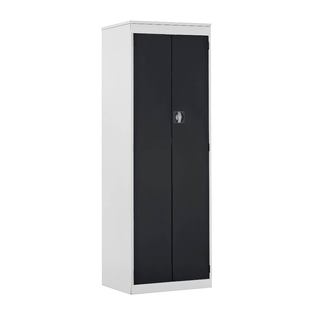 Slimline Cupboard with White Body