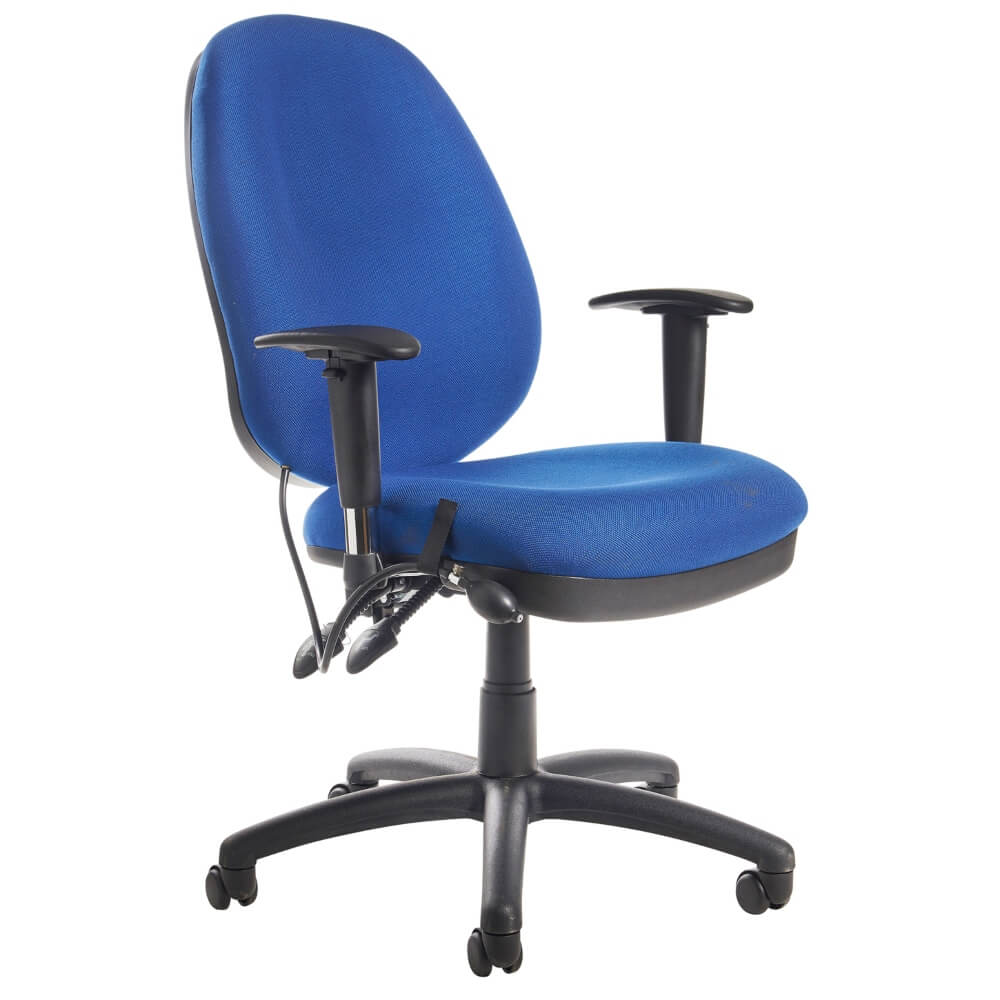 Sofia Adjustable Lumbar Fabric Operators Chair