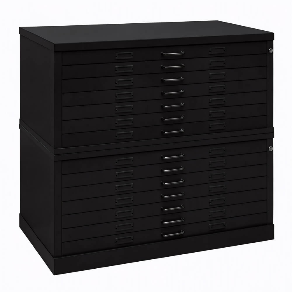 Stanford AQ Steel Plan Chest - 75mm Deep Drawers