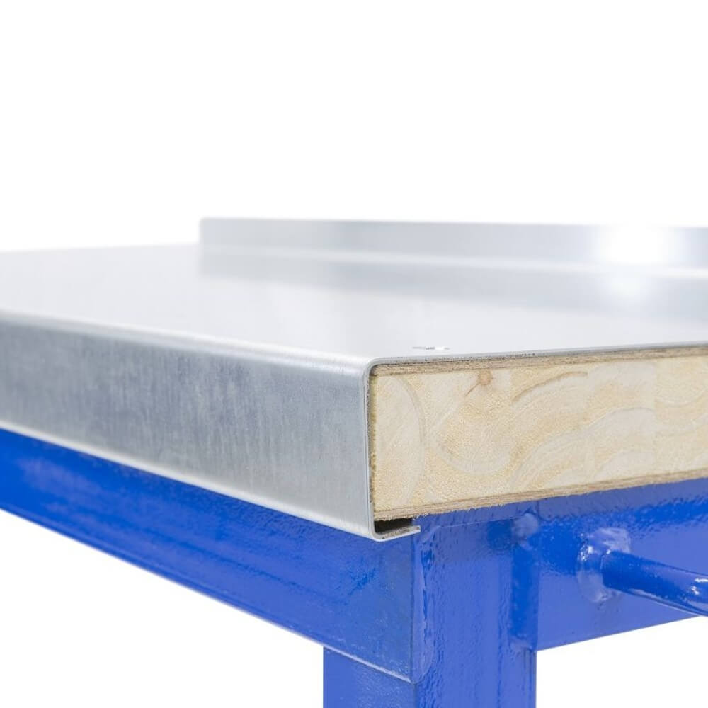 Steel Over Wood Replacement Worktop