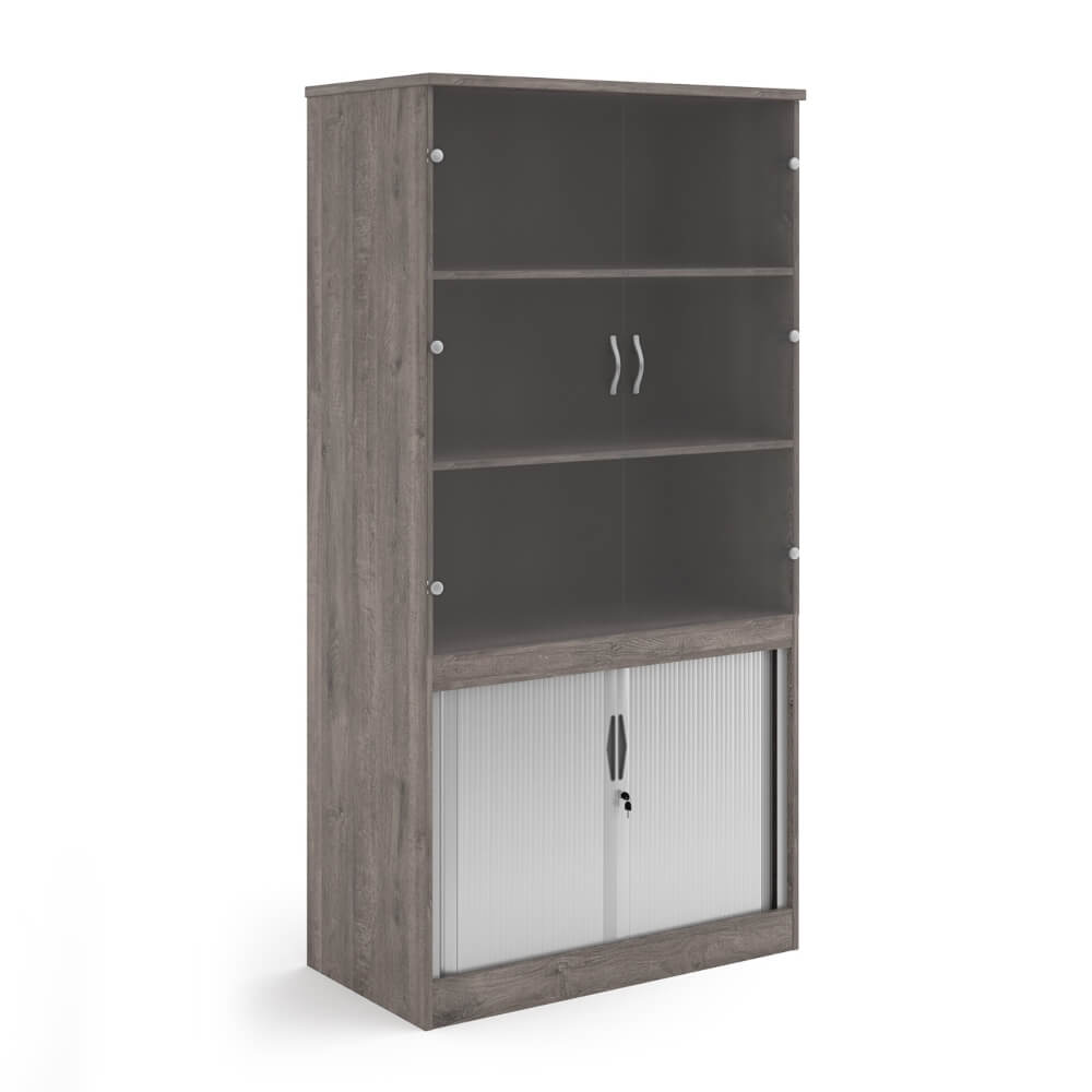 Systems Combi Unit with Glass Upper Doors