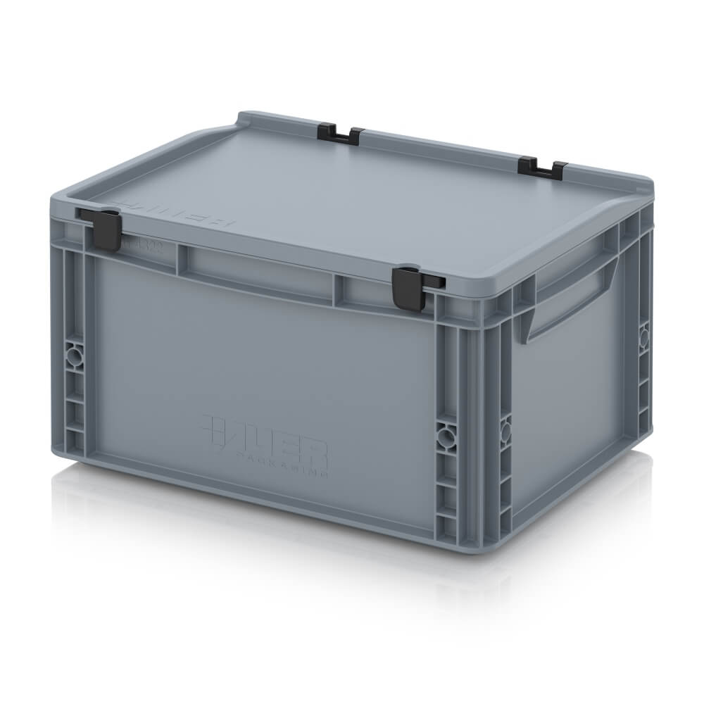 Euro Stacking Container with Lid 20 Litre