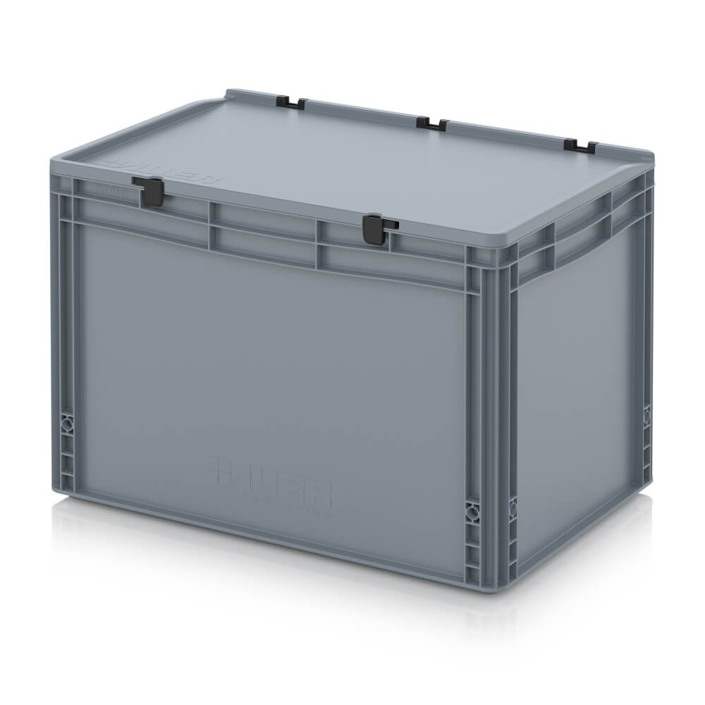 Euro Stacking Container with Lid 75 Litre