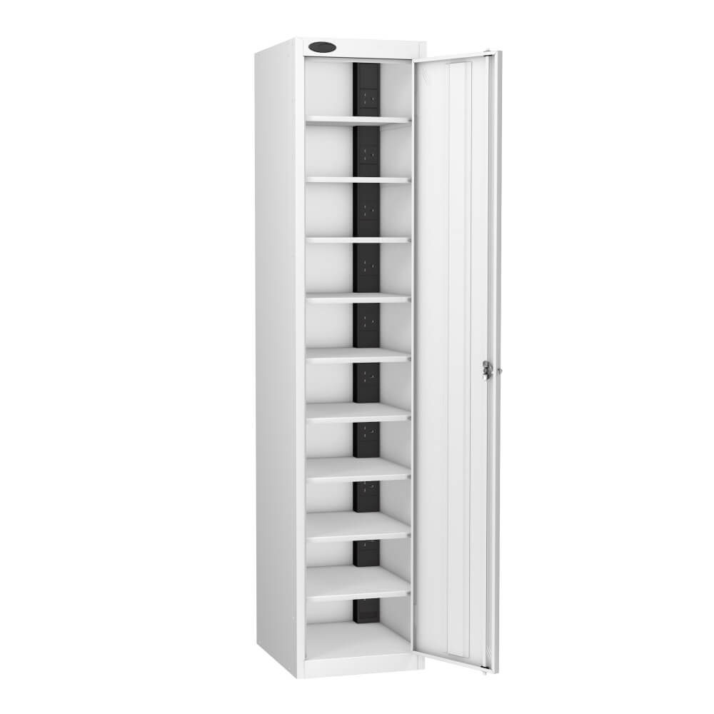 Ten Compartment Laptop Charging Locker with One Door Access