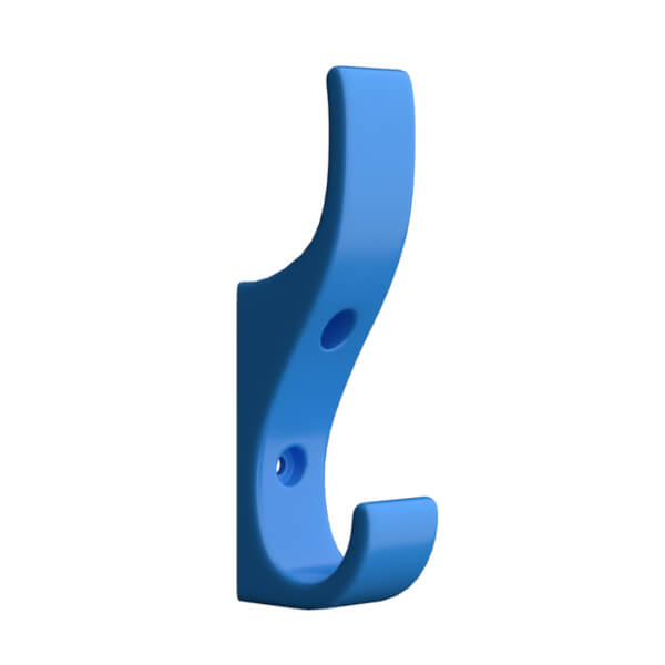 Unbreakable Plastic Coat Hooks - Medium - The Mini - Pack of 10